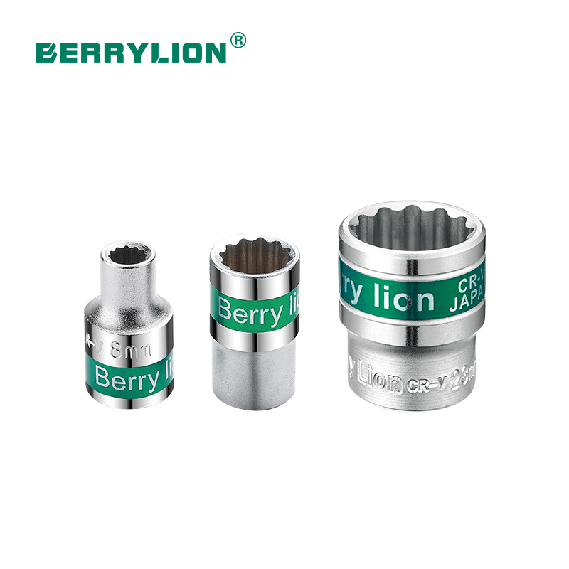 1/2 ＂ Dual colors CRV socket wrench(twelve angles)