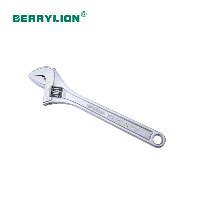 Matte adjustable wrench