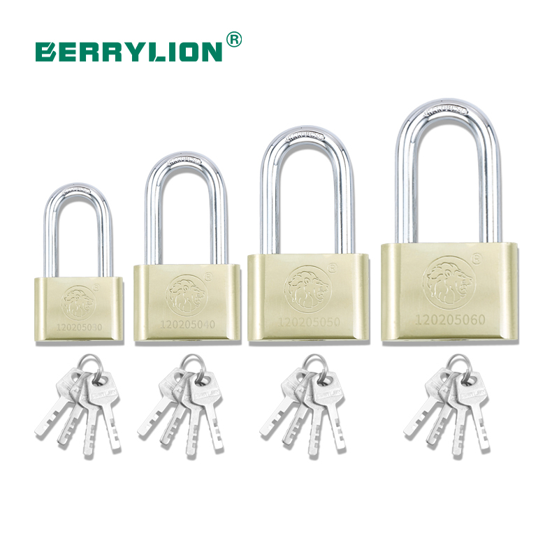 Curved long beam blade lock